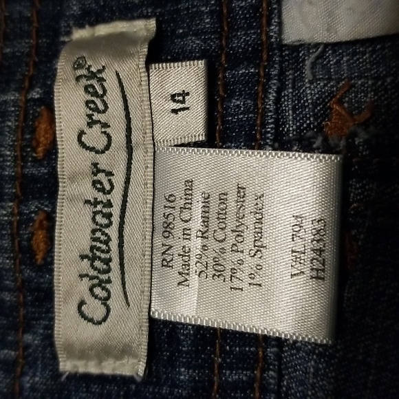 Coldwater Creek Women Cropped Jeans - Picture 2 of 11